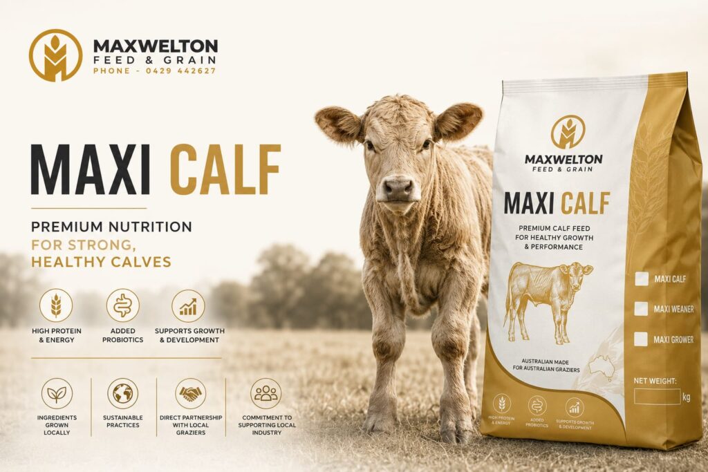 Maxi Calf – Premium High Protein Calf Feed for Healthy Growth & Performance