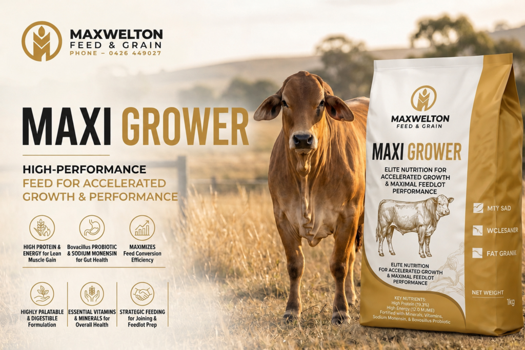 Maxi Grower | High Protein Feed for Cattle Growth & Weight Gain