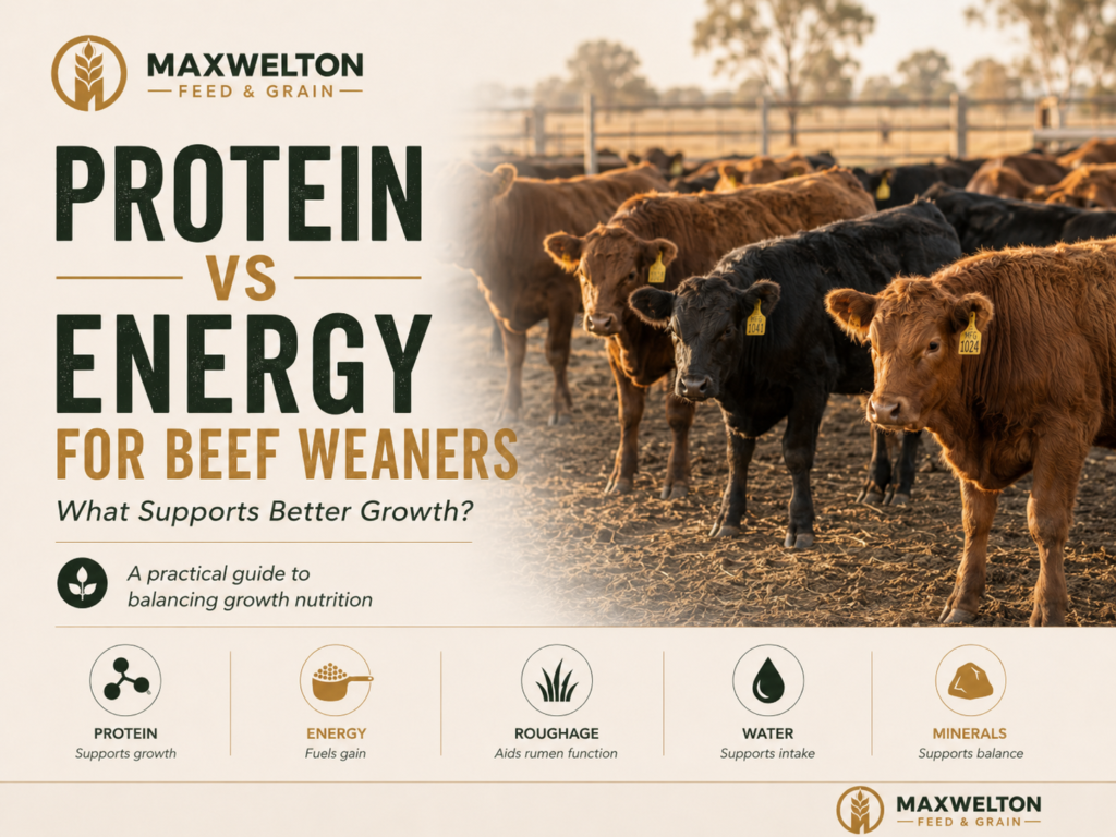 Protein vs Energy for Beef Weaners: What Matters?