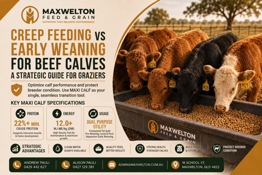 Creep Feeding vs Early Weaning for Beef Calves