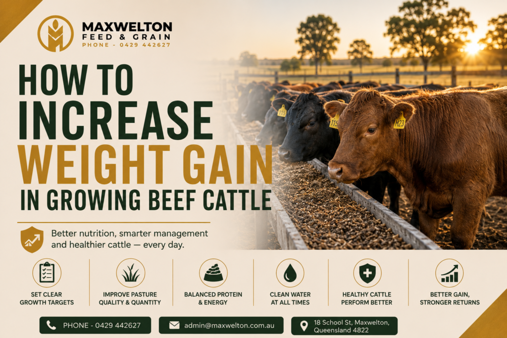 How to Increase Weight Gain in Growing Beef Cattle