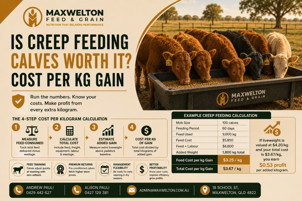 Is Creep Feeding Calves Worth It? Cost per kg Gain