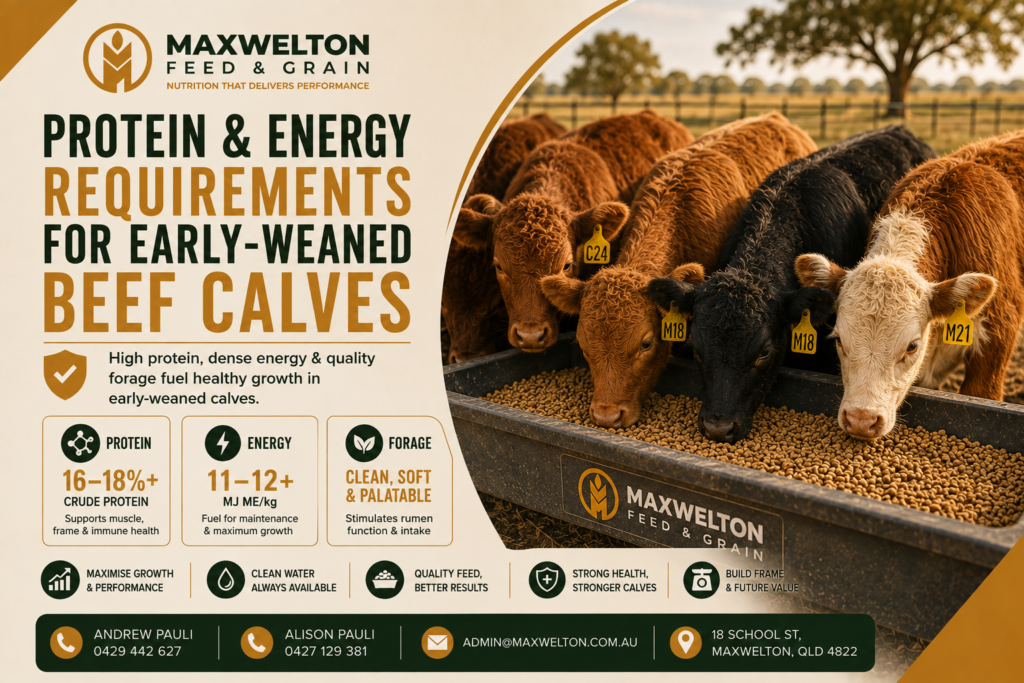Protein and Energy Requirements for Early-Weaned Beef Calves
