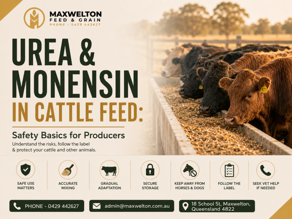 Urea and Monensin in Cattle Feed: Safety Basics for Producers