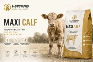 Maxi Calf high-protein feed for beef calves
